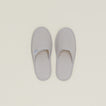 Simple Waffle Slippers - Light Grey