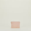 Simple Linen Zipper Pouch - Blush