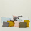 Simple Linen Zipper Pouch - Olive