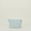 Simple Linen Zipper Pouch - Sky