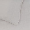 Simple Linen Pillowcases, Set of 2 - Light Grey