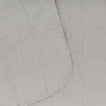 Simple Linen Quilt - Light Grey