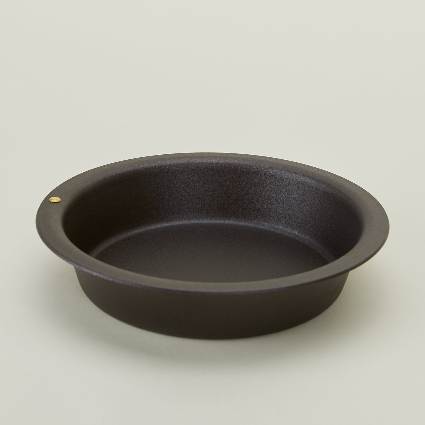 Spun Iron Deep Pie Dish