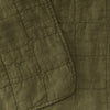 Simple Linen Quilt - Olive