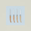 Ash Steak Knives, Set of 4