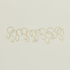 Shower Curtain Hooks, Set of 12 - Brass