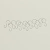 Shower Curtain Hooks, Set of 12 - Stainless Steel