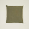 Simple Linen Euro Sham - Olive