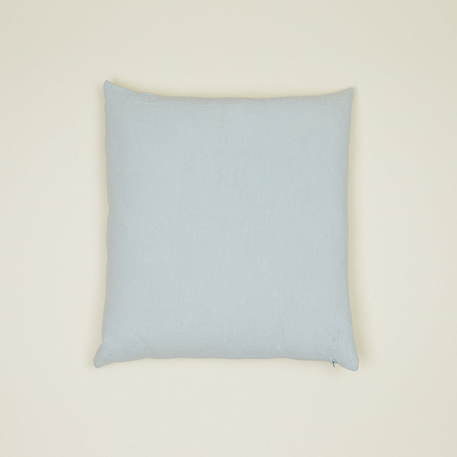 Simple Linen Euro Sham - Sky