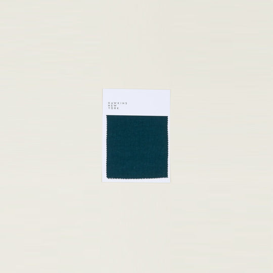 Simple Linen Swatch - Peacock