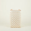 Birch + Leather Hamper