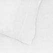 Simple Linen Pillowcases, Set of 2 - White