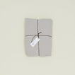 Simple Linen Fitted Sheet - Light Grey