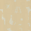 Rubbings Wallpaper - Eggshell