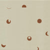 Spaced Moons Wallpaper - Bone